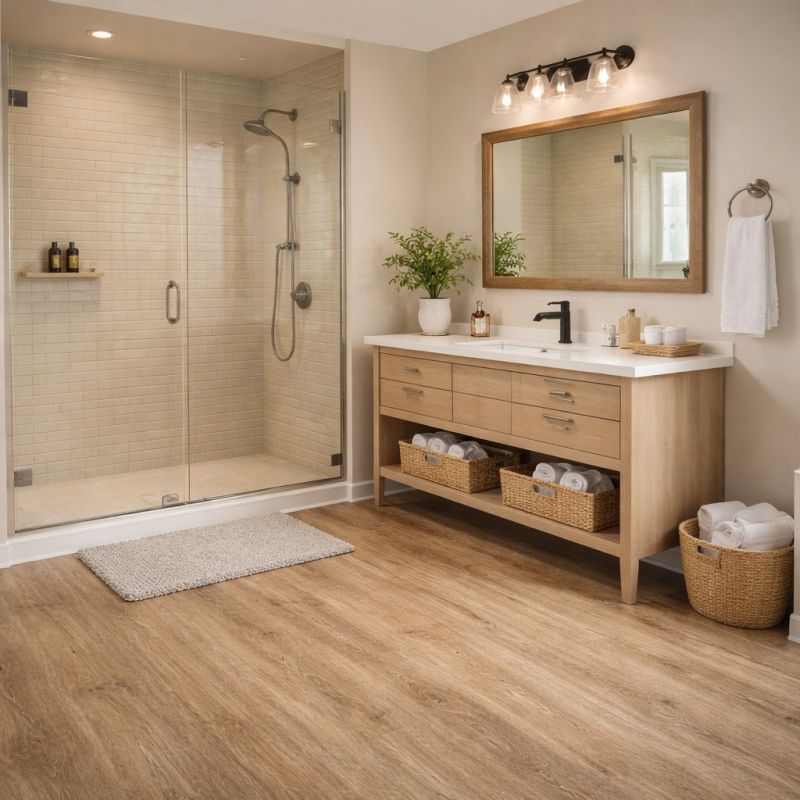 Best Rooms For Luxury Vinyl Plank Flooring Installation