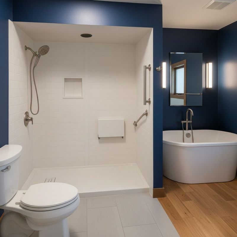 Walk-In Tub Installation For Aging-In-Place Bathroom Designs